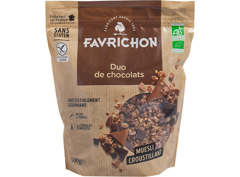 ORGANIC CHOCOLATE DUO MUESLI 500G (#122185)