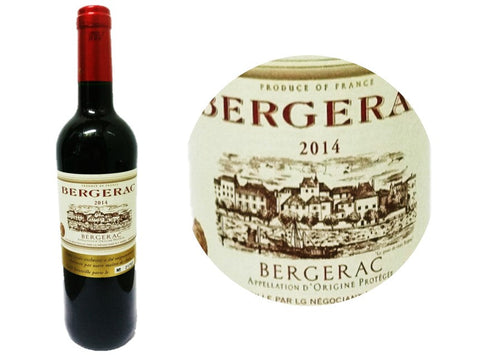 RED WINE BERGERAC 2020 75CL (#126925)