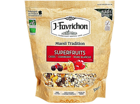 ORGANIC SUPERFRUITS MUESLI 500G (#122178)