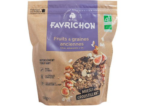 ORGANIC FRUITS OLD SEEDS MUESLI 450G (#122174)