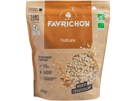 ORGANIC NATURAL MUESLI 500G (#122186)
