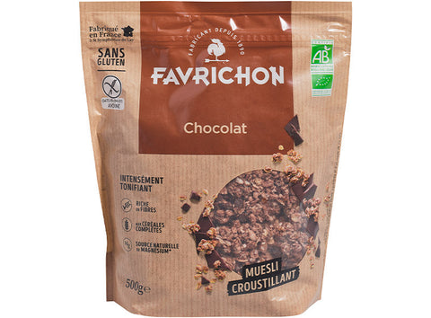 ORGANIC CHOCOLATE MUESLI 500G (#122189)