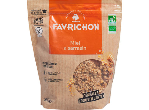 ORGANIC HONEY BUCKWHEAT MUESLI 500G (#122180)