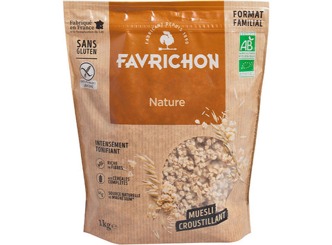ORGANIC NATURAL MUESLI 1KG (#122194)