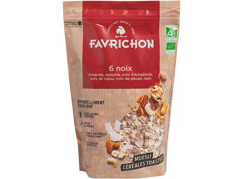 ORGANIC 6 NUT MUESLI 350G (#122220)
