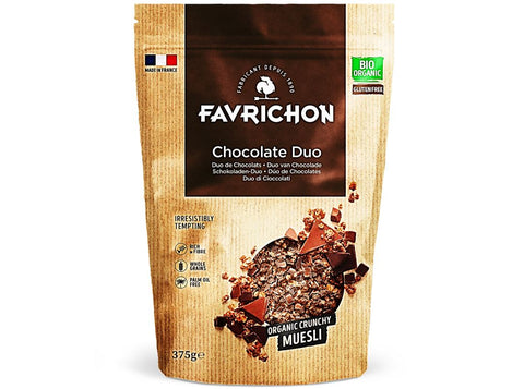 ORGANIC DUO CHOCOLATE MUESLI 375G (#122210)