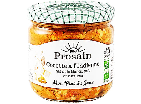 INDIAN CASSEROLE TOFU WHITE BEANS 350G (#125690)