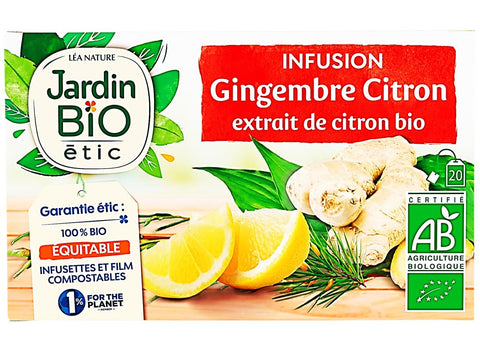 GINGER AND LEMON INFUSION 20PC (#123577)