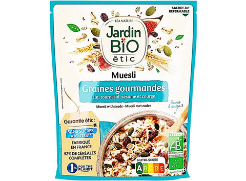 MUESLI WITH GOURMET SEEDS 375G (#124068)