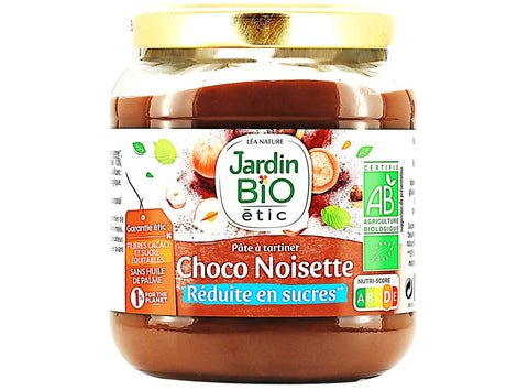CHOCOLATE HAZELNUT SPREAD REDUCED SUGAR 350G (#123707)