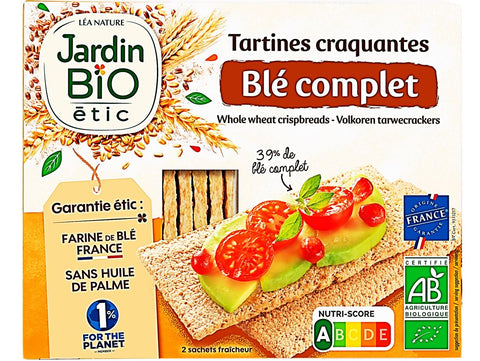 WHOLE WHEAT CRACKERS 150G (#124056)