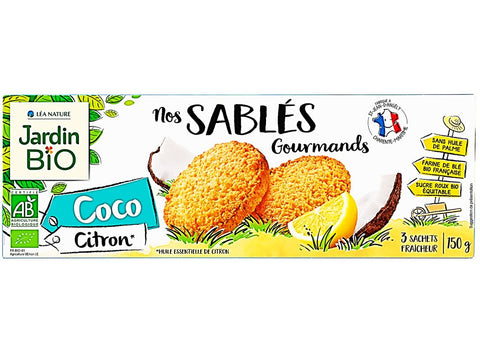 LEMON COCONUT SHORTBREAD 150G (#124085)