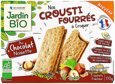 CHOCOLATE HAZELNUT SHORTBREAD 170G (#124136)