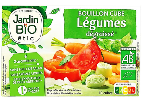 FAT-SKIMMED VEGETABLE STOCK CUBE 90G (#124134)