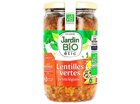 GREEN LENTILS WITH VEGETABLES 660G (#123980)