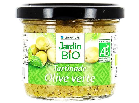 ORGANIC GREEN OLIVE SPREAD 100G (#124143)