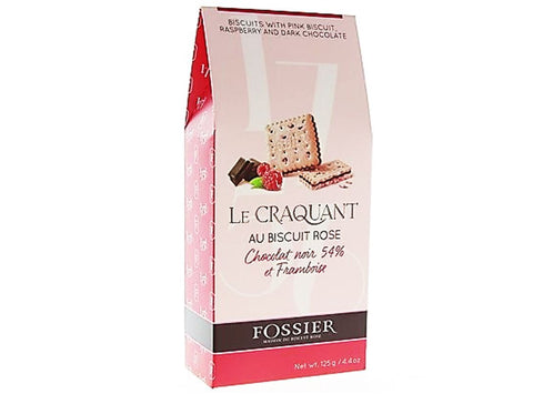 RASPBERRY DARK CHOCOLATE BISCUITS 170G (#124871)