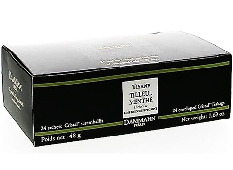 LIME BLOSSOM PEPPERMINT TEA 24PC (#124840)