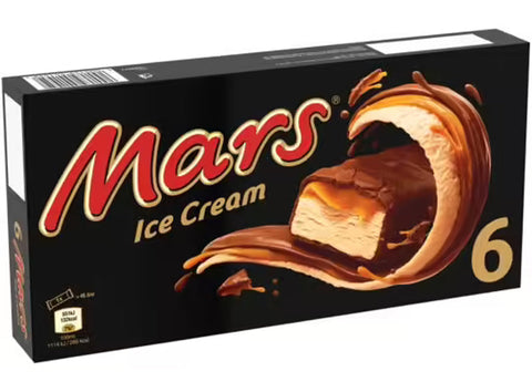 MARS ICE CREAM BARS 6PC (#127830)