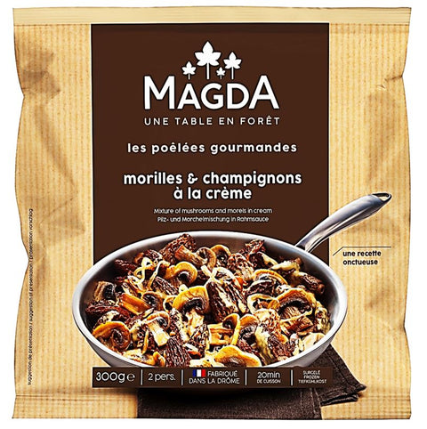 MUSHROOMS AND MORELS IN CREAM 300G (#120570)