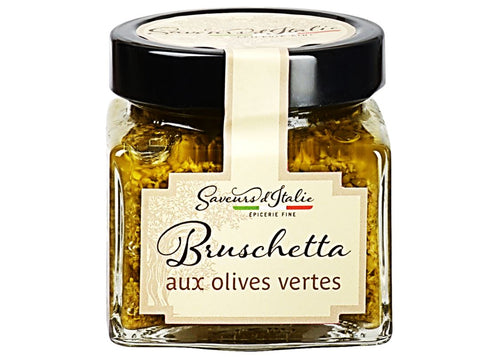 BRUSCHETTA GREEN OLIVES 180G (#107908)
