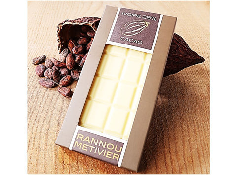 WHITE CHOCOLATE BAR 100G (#125878)
