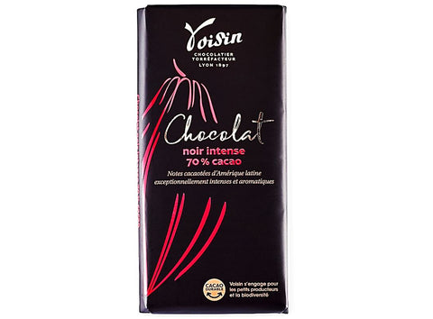 70% INTENSE DARK CHOCOLATE BAR 100G (#124866)