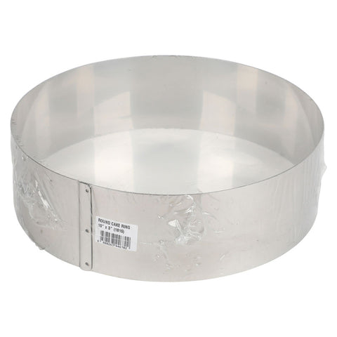 ROUND CAKE RING 10X3" (#1815)
