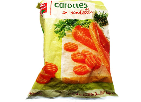 CARROT SLICES 1KG (#120067)