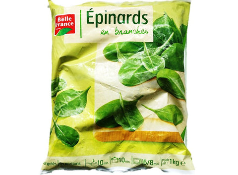 SPINACH LEAVES 1KG (#120062)
