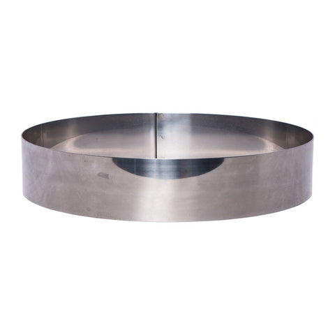 ROUND CAKE RING 10X2 INCH (#1825)
