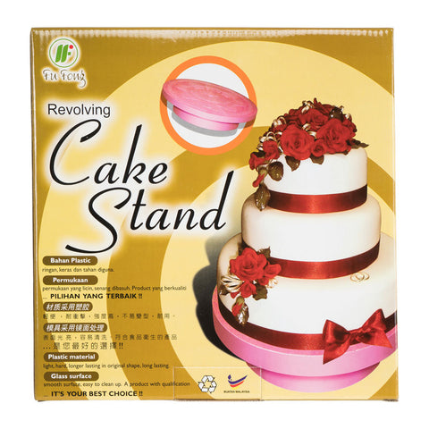 TURNTABLE Ø27CM X 6CM PINK (#1834)