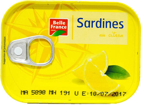 SARDINES WITH LEMON 115G (#117090)