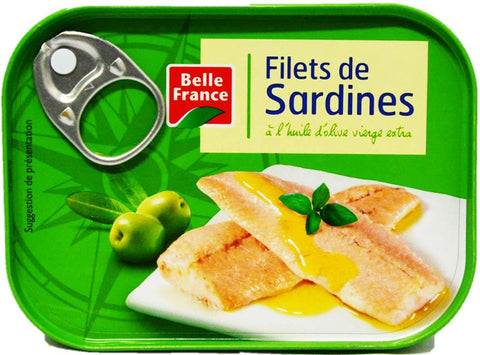 SARDINE FILLETS IN OLIVE OIL 95G (#117094)