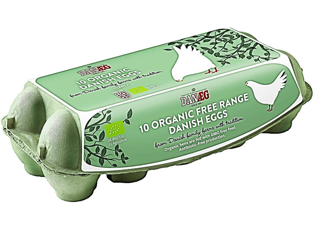 EGG ORGANIC FREE RANGE/DANAEG (