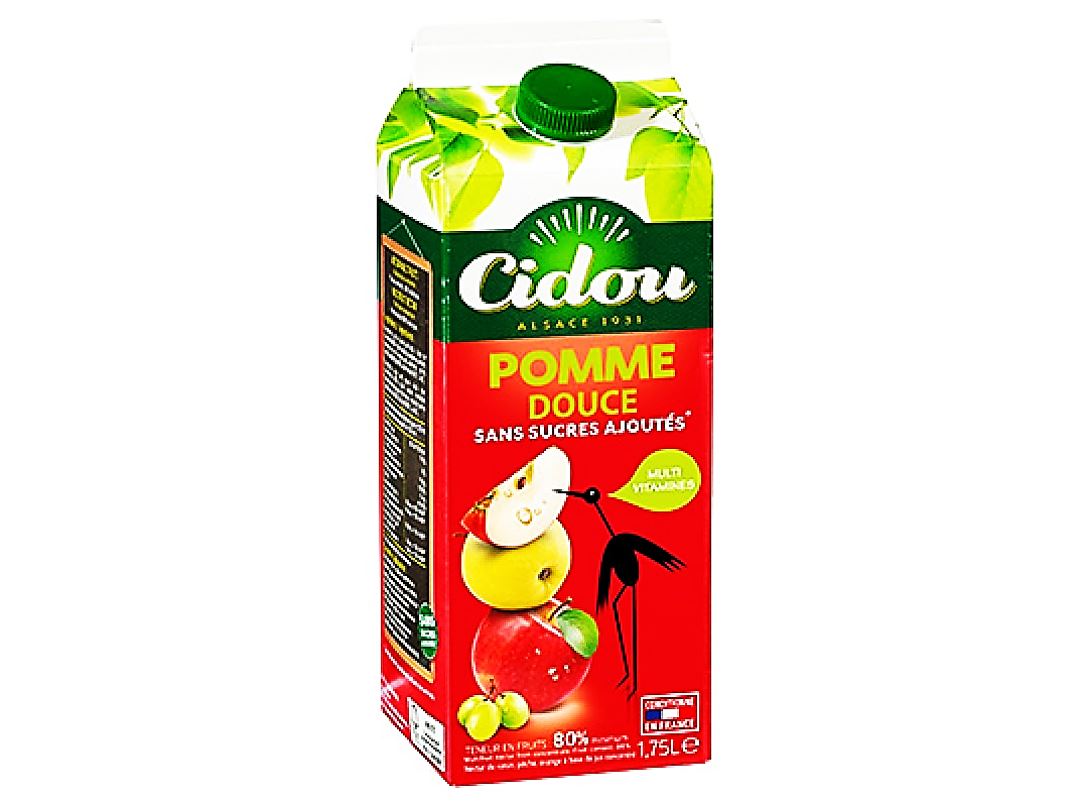 SWEET APPLE JUICE NO SUGAR 1.75L (