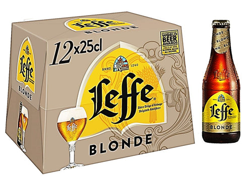 LEFFE BLONDE BEER 25CL (#118611)