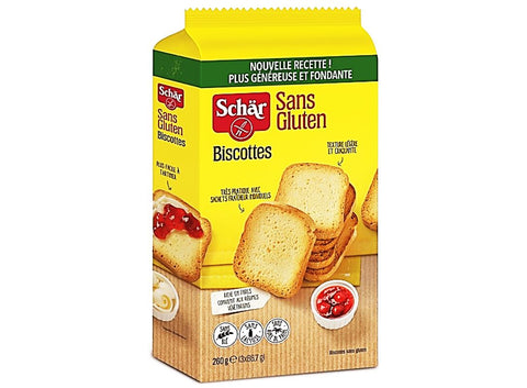 GLUTEN-FREE BISCOTTES 260G (#118045)