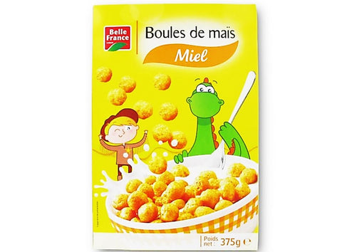 HONEY PUFFED CORN CEREAL 375G (#127039)