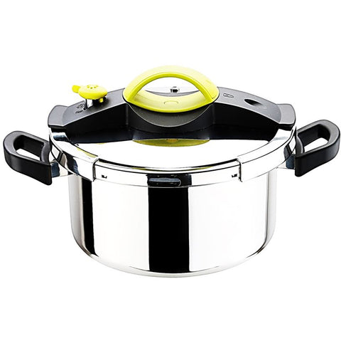 PRESSURE COOKER STAINLESS STEEL 6L (#119594)