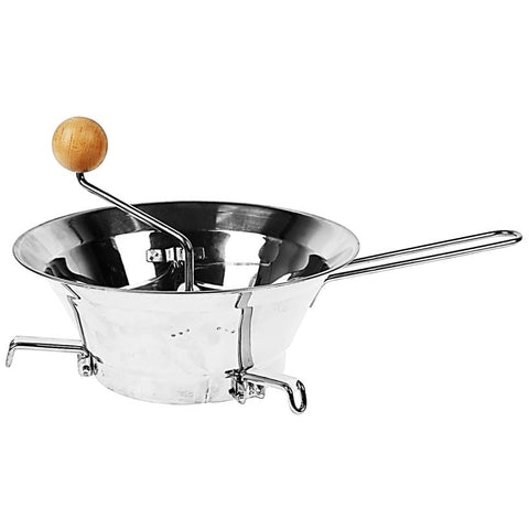 VEGETABLE MILL WOOD STAINLESS STEEL (#119600)