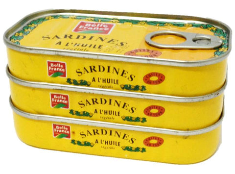 SARDINES IN VEGETABLE OIL 69G (#126854)