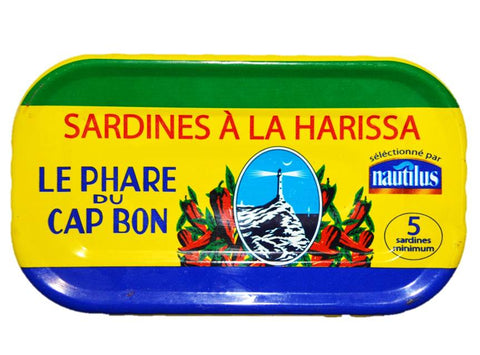 SARDINES WITH HARISSA SAUCE 125G (#126855)