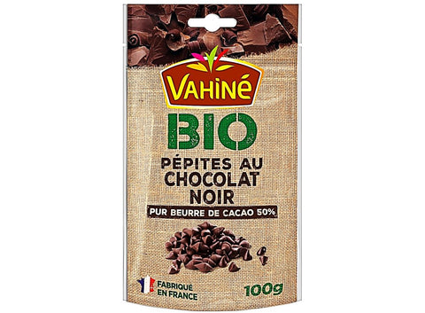 ORG DARK CHOCOLATE CHIPS BAKE 100G (#116425)