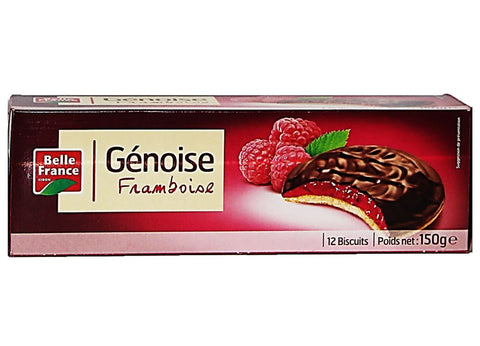 CHOCOLATE RASPBERRY BISCUITS 150G (#116979)