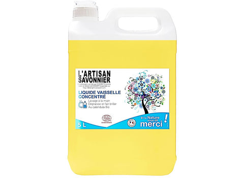 ORGANIC CONCENTRATED DISHWASHING LIQUID 5L (#123012)