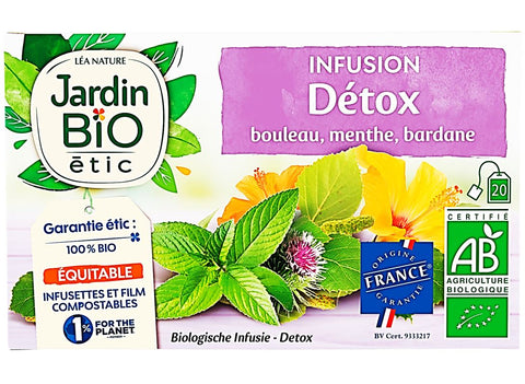 ORGANIC DETOX HERBAL TEA 20PC (#123585)