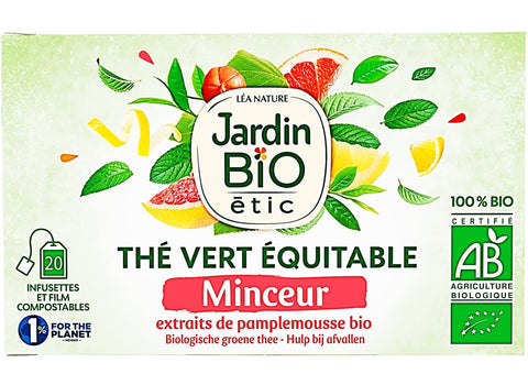 ORGANIC GREEN TEA SLIMMING AID 20PC (#123556)