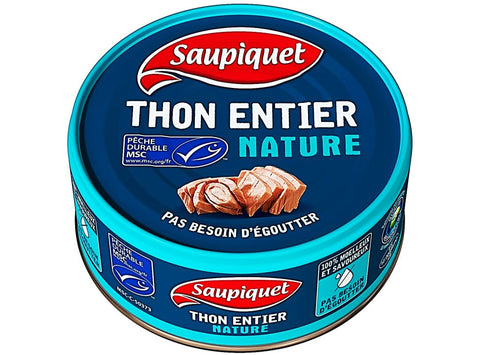 NATURAL WHOLE TUNA 140G (#117110)