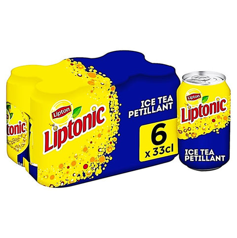 LIPTONIC FIZZY ICED TEA 33CL (#118546)